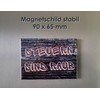 Steuern sind Raub - Fridge Magnet - Magnets for Motivation