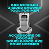 AXE Detailer Shower Tool body exfoliator for men 2-Sided removes