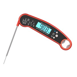 EZhot Food Thermometer: Precision for Kitchen and BBQ. Instant-Read Convenience Delivers Accurate Temps for Perfect Meals. Waterproof, Backlit Design ensures Reliable Performance