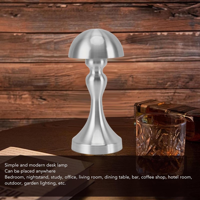 LED Cordless Table Lamp Modern 1800mAh Rechargeable Battery Touch Control