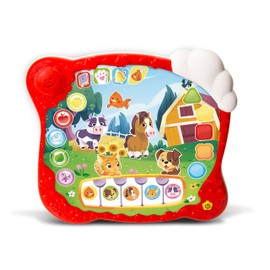 Clementoni La Fattoria Delle Filastrocche Kinder/Mädchen – Lernspiele (Mehrfarbig, Junge/Mädchen, 2 Englisch, Italienisch, Berührung)