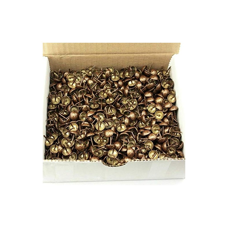 C.S. Osborne 250 Pcs 3/4" Diameter Old Gold Speckled Red