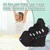 wegreeco- Compresas menstruales reutilizables de carbón - Compresas higiénicas reutilizables