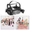 Perfeclan Clear Cosmetic Makeup Bag Essentials Makeup Case Organizer for