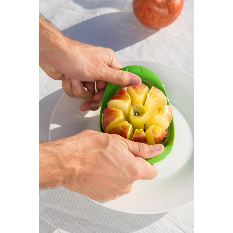 Zyliss Apple Divider – Stainless Steel Ultra-Sharp 8-Slice Apple Corer