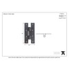 From The Anvil Beeswax 4 Inch H Hinge (Pair)