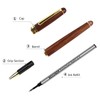 BEILUNER Luxury Walnut Ballpoint Pen Writing Set - Elegant Fancy