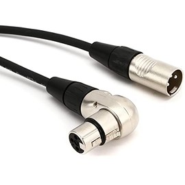 Pro Co EXMRFRC-25 Excellines Microphone Cable with Right-angled XLR Female End - 25-foot