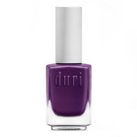 duri Nail Polish, 496 Twist, Purple Plum, Full Coverage, Glossy Finish, Quck Drying, 0.45 Fl Oz