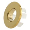 BWE Sink Basin Trim Overflow Ring Cover Gold Bathroom Vessel