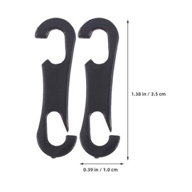 ULTECHNOVO Pack of 100 Car Seat Cover Hooks Car Accessories Seat Cushions for Cars Car Seats Car Seat Cushion Car Seat Attachment Hooks Seat Covers Car Vehicle Seat Cover Hooks