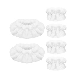 KeeTidy Steam Cleaner Cleaning Pads Compatible with Dupray Neat Steam Cleaners Accessories Microfiber Cloths 2 Pack Large Bonnets + 4 Pack Small Bonnets