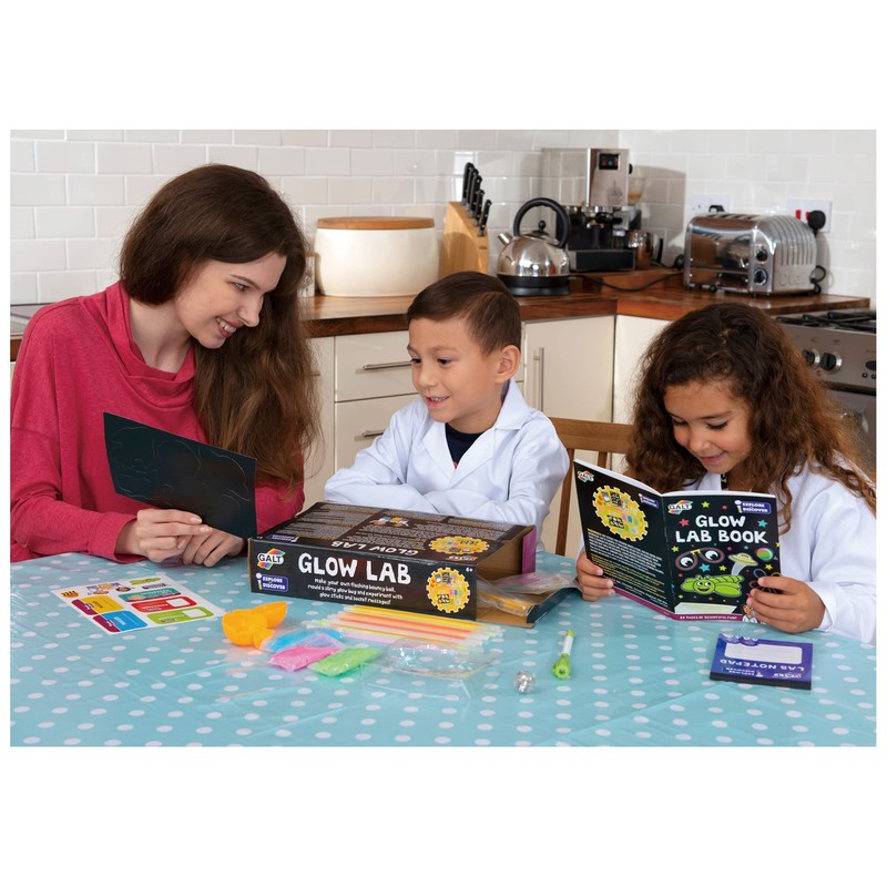 Galt Toys, Glow Lab, Science Kit for Kids, Ages 6