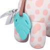 Plush Giraffe Teether Toy Fun Teether Design Cute Infant Plush
