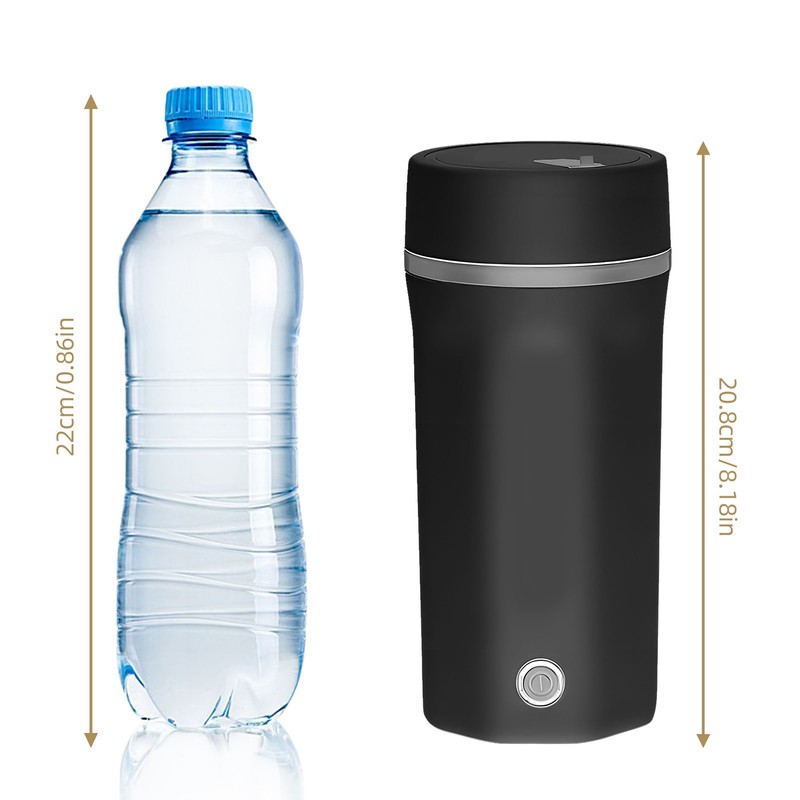 Portable Travel Electric Kettle 500ml Stainless Steel Portable Electric Kettle