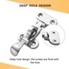DIALESHU Boat Anti-Rattle Latches Marine 316 Stainless Steel, Lockable Hold