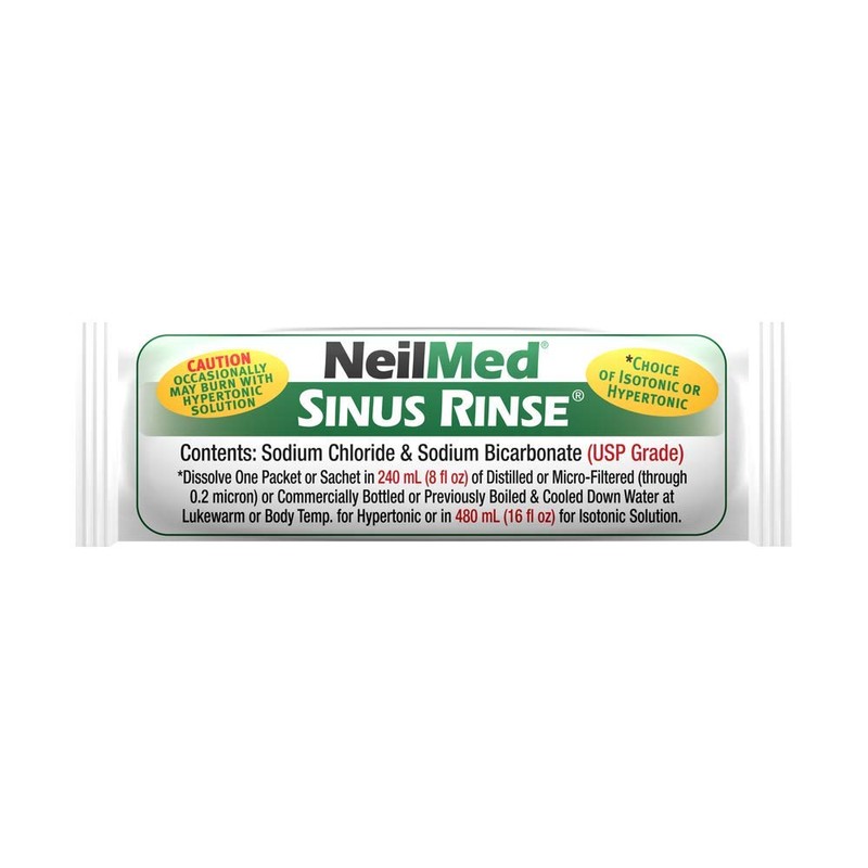 Neilmed Sinus Rinse Extra Strength Hypertonic 70 Packets