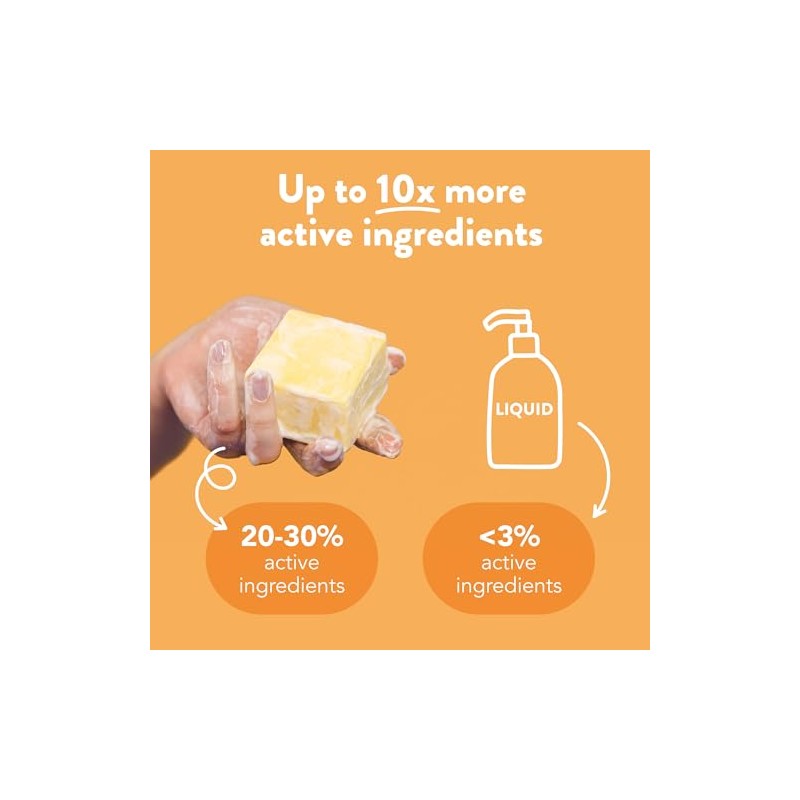 Ethique Eco-Friendly Solid Shampoo Bar, St Clements 3.88 oz