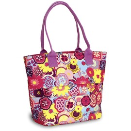 J World New York Lola Lunch Tote, Poppy Pansy, One Size