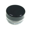 Gereric 3 Gram Black Plastic Empty Cosmetic Storage Containers Trave