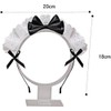 Lace Lolita Headband, Lace Bow Hair Band Maid Anime Cosplay