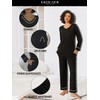 Ekouaer Womens Pajama Sets 2 piece Lounge Sets for Women