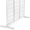 Red Lantern Room Divider Stand (Stand Only), White, for 3