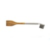 Fackelmann 25192 2-in-1 Grill Brush, 18/10 Steel, Brown