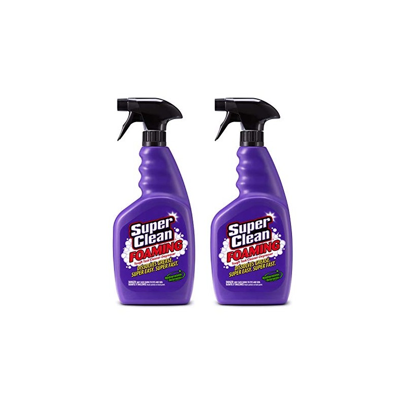 Foaming Multi-Surface All Purpose Cleaner Degreaser Spray, Biodegradable, Full Concentrate,