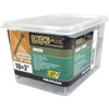 Deck Plus 48405 Wood Screws #10 x 3", Green, 5lb
