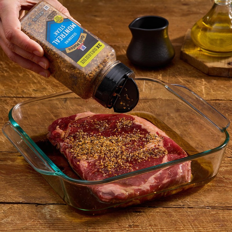 McCormick Grill Mates Montreal Steak Seasoning, 25% Less Sodium, 10