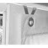 Kessy Bessy Roman Blind, White, Natural, Grey, Green Marc Eyelet