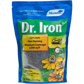 Monterey Dr. Soil Acidifier Granules Iron and Elemental Sulfur Acidic Fertilizer, 7lbs