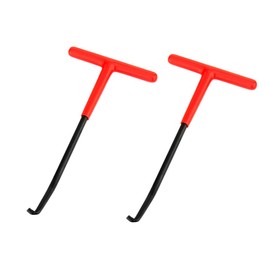 Madlife Garage Trampoline Tool Brake Spring Hook Exhaust Spring Hook ​T-shaped Handle Spring Puller Puller Tool for Motorcycles, Bicycles, Trampolines, Pack of 2