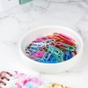 NatSumeBasics White Ceramic Paper Clip Holder Cute Paper Clips Holder