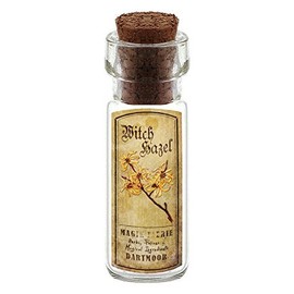 MyTinyWorld Dolls House Apothecary Witch Hazel Herb Short Colour Label And Bottle