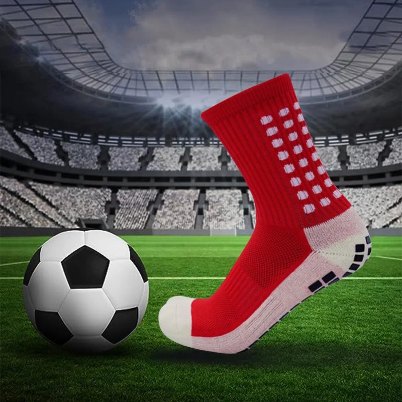 Calcetas Antideslizante Futbol Y Manga Media+cinta Cohesiva