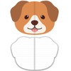 SIIXU Cute Animal Shaped Notebooks, 4 Pack A5 Lined Journal,