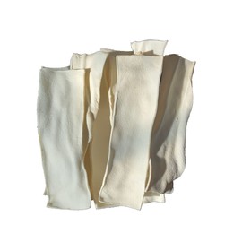 123 Treats - Rawhide Chips for Dog (5 Pound Chips) 100% All-Natural Grass-Fed Free-Range Beef Hide Chews for Dogs