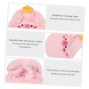Operitacx Hot Compress Towel Mask for Women Adjustable Strap Microfiber
