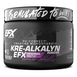 Creatina Efx Sports Kre-Alkalyn en Polvo Sabor Blue Frost con 66 Porciones