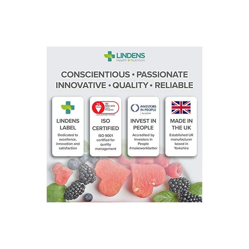 Lindens Vitamin B5 500mg Tablets - 90 Pack - 8000%