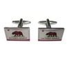 Kiola Designs California State Flag Cufflinks