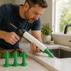 Caulk Nozzle Applicator Tips for Smooth Sealing – 3-Piece Plastic