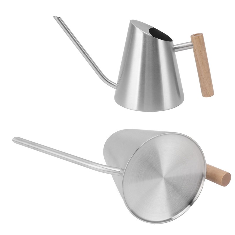 Watering Can with Long Spout Rustproof Stainless Steel Watering Pot