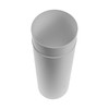 4 Inch Adjustable Through-Wall Vent Duct - White - Different