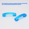 LUAATT Ultimate TPU Support Brace Clamps Pack of 2,Headband Fix