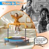 Premium 3FT Foldable Toddler Trampoline for Kids Ages 1-6, 36