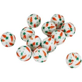 Midlee Mini Easter Carrot Dog Tennis Balls