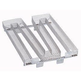 Jaeger Original Gebrauchsmustergeschützter Jaeger-Spar-Brand Gr. 3 aus Edelstahl, 100 in Deutschland gefertigt, bis 20/40/60 oder mehr Stunden Kaltrauch. Cold Smoke Generator, Food Smoker, Kaltrauch